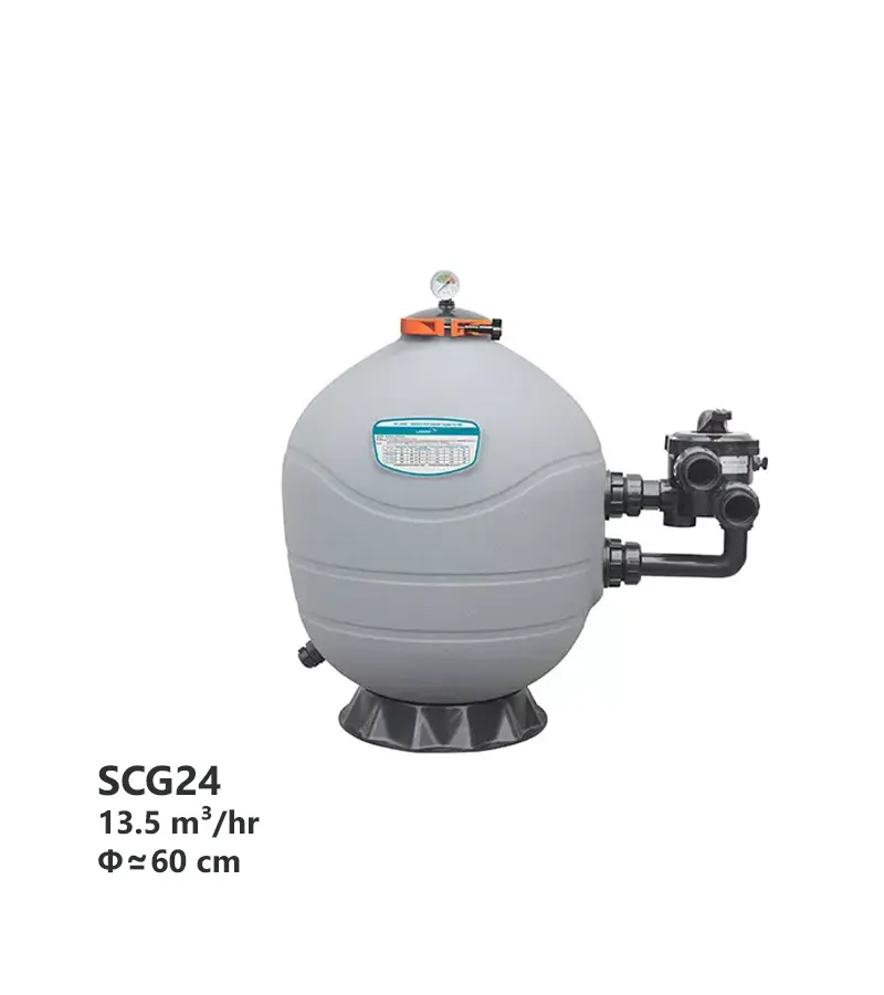 فیلتر شنی شیر از بغل لسوییم Laswim مدل SCG24